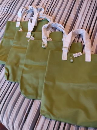 Borsa Shopper verde 