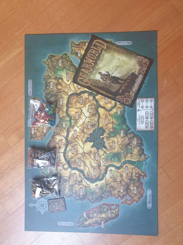 GEARWORLD, terre di confine-Gioco da tavolo (ITA)