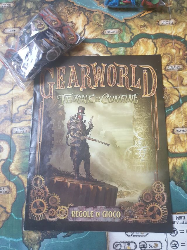 GEARWORLD, terre di confine-Gioco da tavolo (ITA)