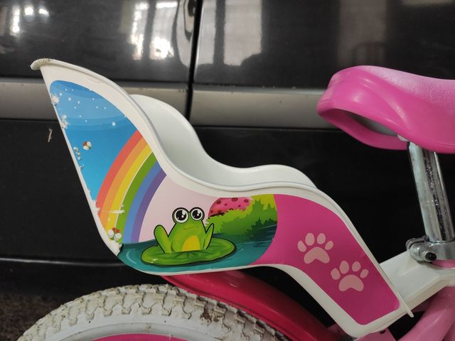 Bici 16 pulgadas con ruedines