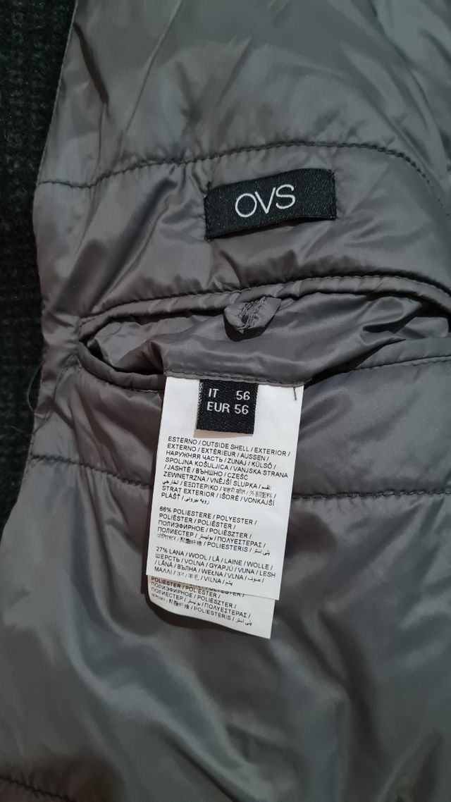 Cappotto lungo grigio uomo - OVS