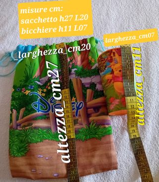 Bicchiere Sacca Winne the Pooh 