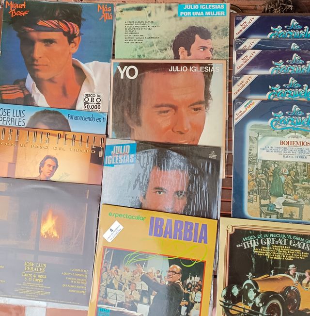 Vinilos colección años 70