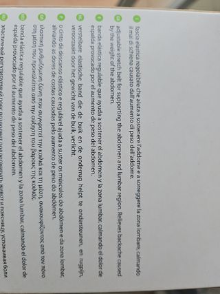 Cinturón descanso premamá