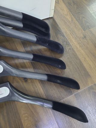 Lote 14 perchas abrigo antideslizante