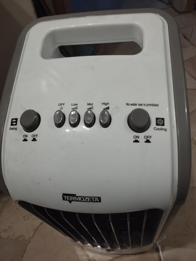 Condizionatore ad acqua/ventilatore