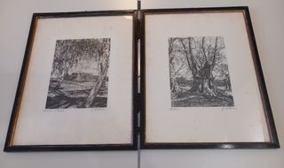 Serigrafia china su seta G.M.D'Amico