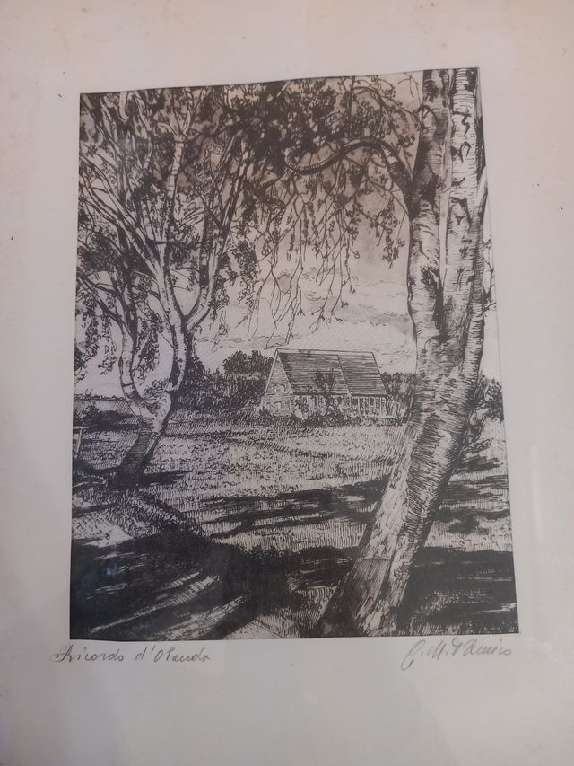 Serigrafia china su seta G.M.D'Amico