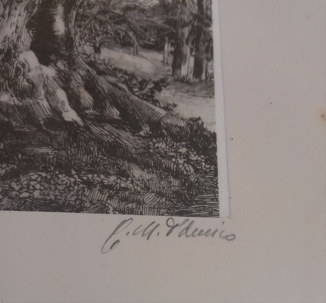 Serigrafia china su seta G.M.D'Amico