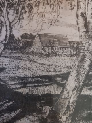 Serigrafia china su seta G.M.D'Amico