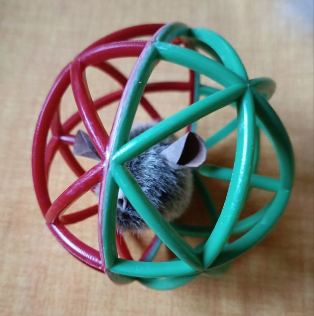 Palline giocattolo per gatti 