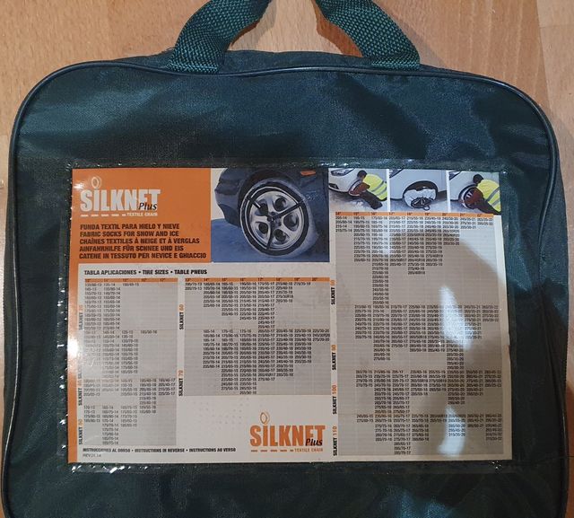 Vendo Cadenas de nieve téxtil Silknet num 80