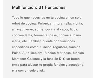 Robot de cocina nuevo