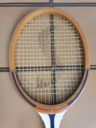 Racchetta tennis vintage legno