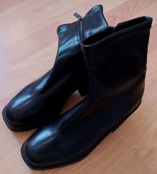 Botines de tacón alto