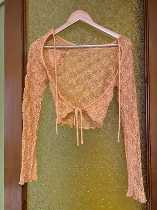 Jersey de punto calado Bershka