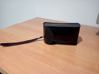 Cámara de fotos analógica.