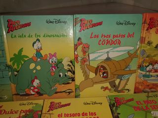 Libros pato aventuras Walt disney x 9
