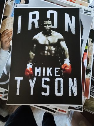 Iron Mike tyson posters 10 poster