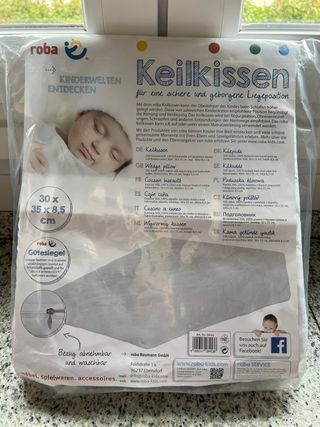 Cojín cuña anti reflujo para bebes roba-kids