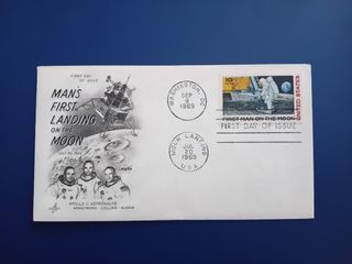 Busta primo giorno apollo 11