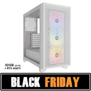 PC Gaming Ryzen 7 5800X 32GB 1TB RTX4060Ti, W11h