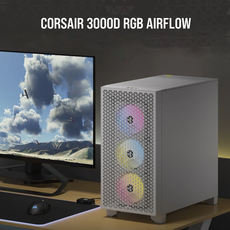 PC Gaming Ryzen 7 5800X 32GB 1TB RTX4060Ti, W11h afbeelding 3