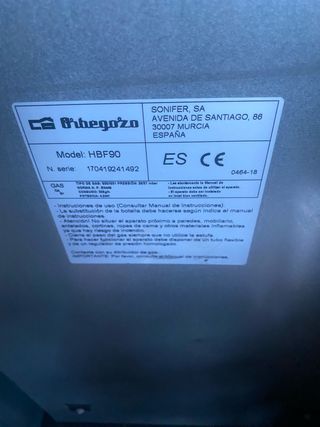 Estufa gas