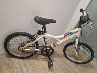 Bicicleta ORBEA blanca para niños