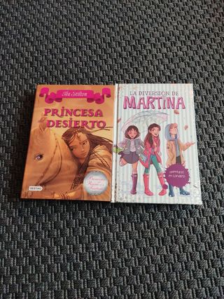 2 LIBROS INFANTILES A PARTIR DE 9 Años.