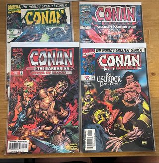 Conan lote 19 comics USA ingles