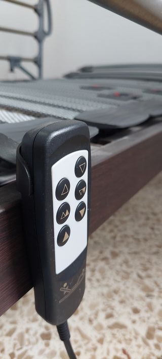 cama articulada eléctrica y colchón 90x190