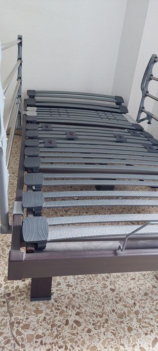 cama articulada eléctrica y colchón 90x190