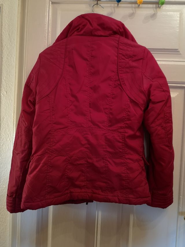 Chaqueta acolchada roja MDL