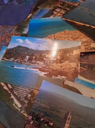 49 cartoline colori wintage paesaggi