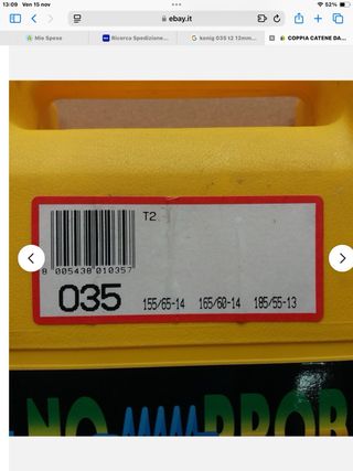 Catene neve konig T2 035