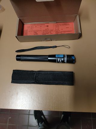 Laser comprobador fibra optica 