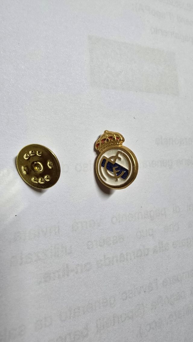 Spilla calcio Real Madrid da collezione