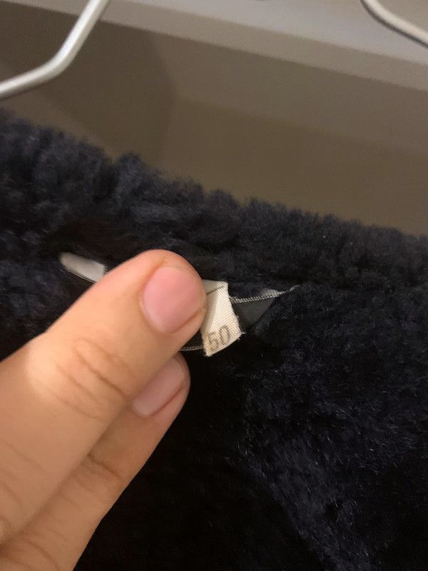 Montgomery Shearling Tg.50 NERO