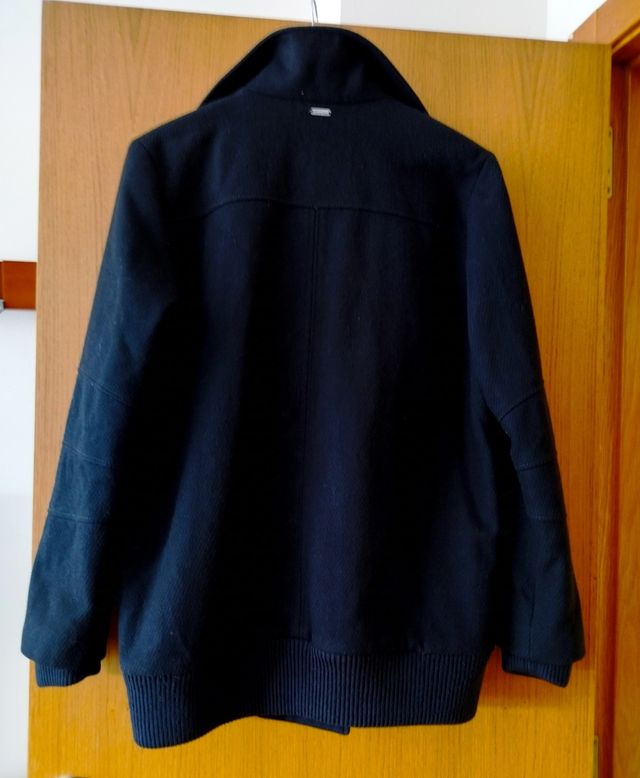 Chaqueta negra lana Pepe Jeans