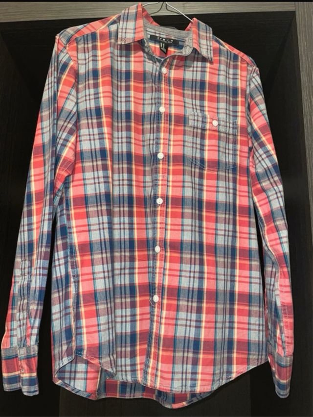 Camicia scozzese in cotone