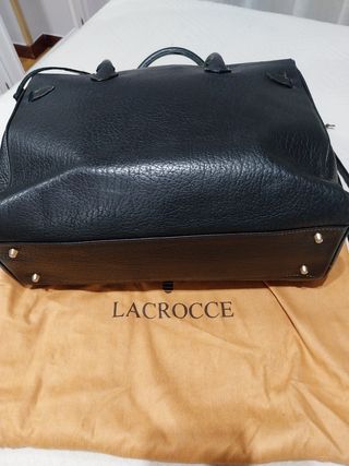 Bolso mujer firma La Crocce piel. 