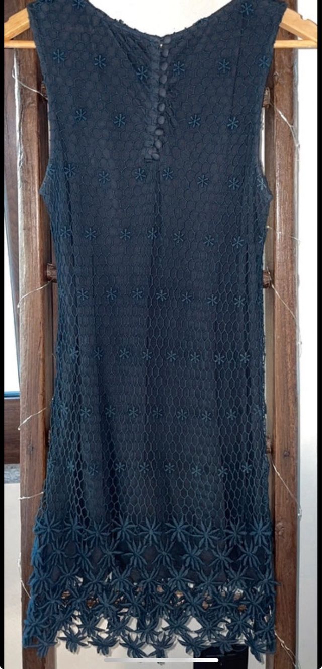 Vestito smanicato antracite Zara