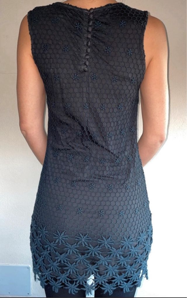 Vestito smanicato antracite Zara