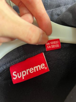 Supreme Icy Arc Hooded Sweatshirt Navy (FW20)