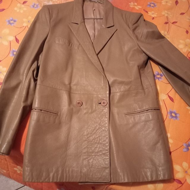 Giacca donna in pelle