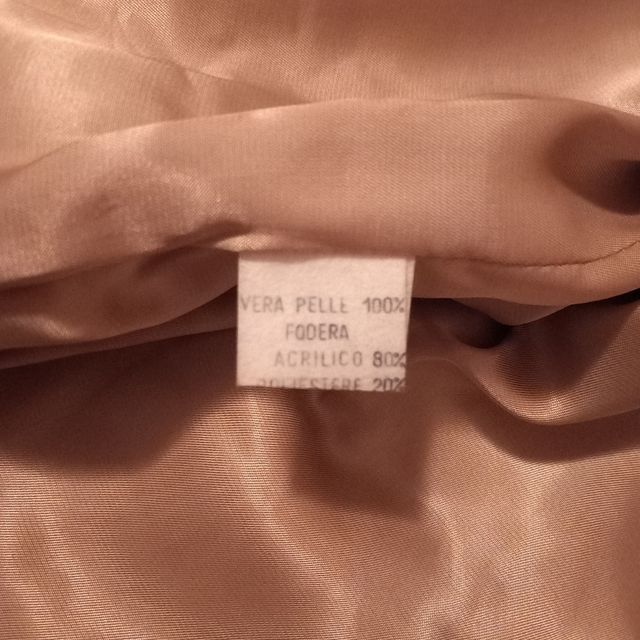 Giacca donna in pelle