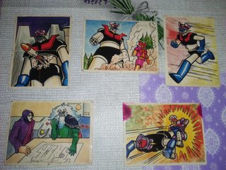 cromos adhesivos Panrico Mazinger Z
