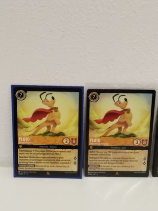 Pluto guardia risoluta Lorcana 