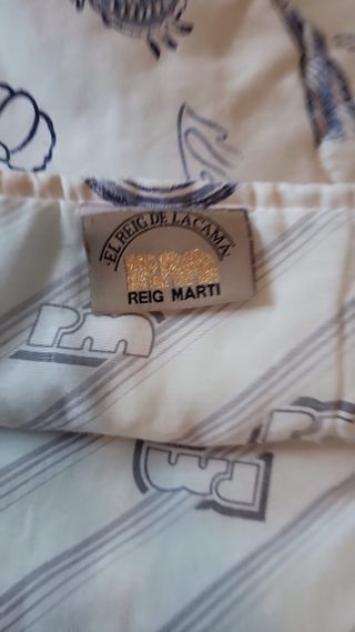 Colcha edredón de nudos de barcos Rey Martín